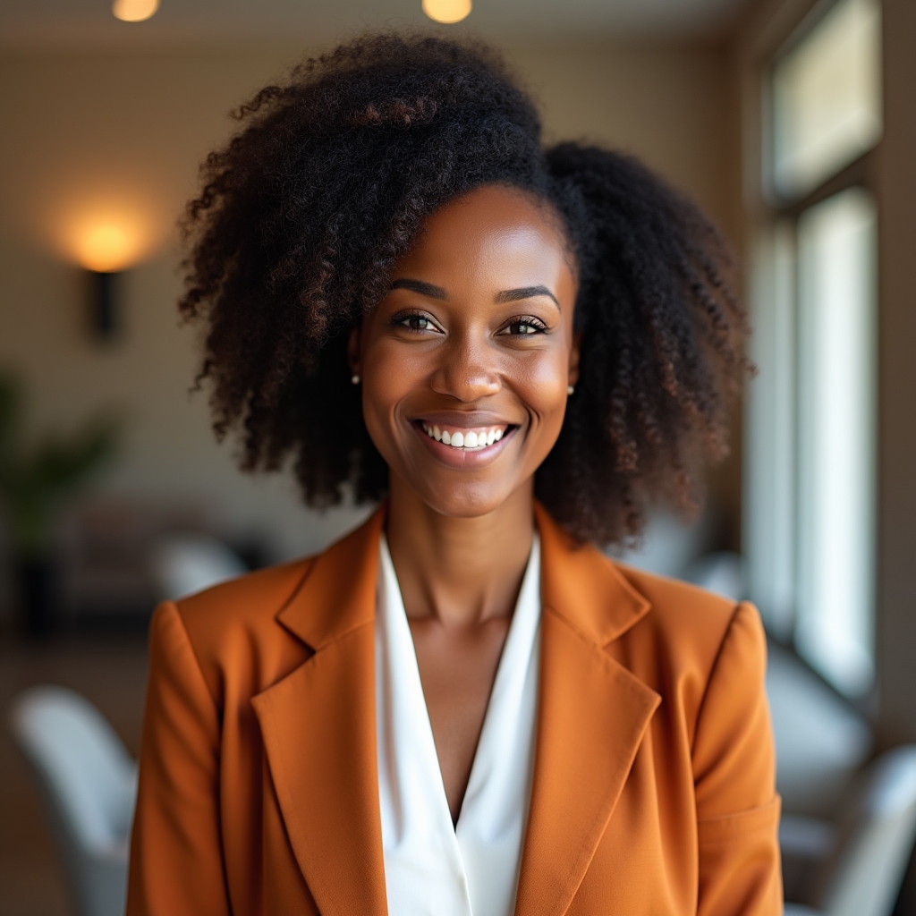 Sarah Okonkwo, Erwachsenenbildnerin und Moderatorin